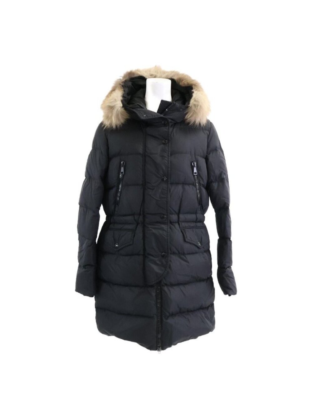 Moncler Fragonette Down Coat with Fur 3
